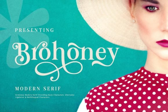 Brohoney Font - Featured Image