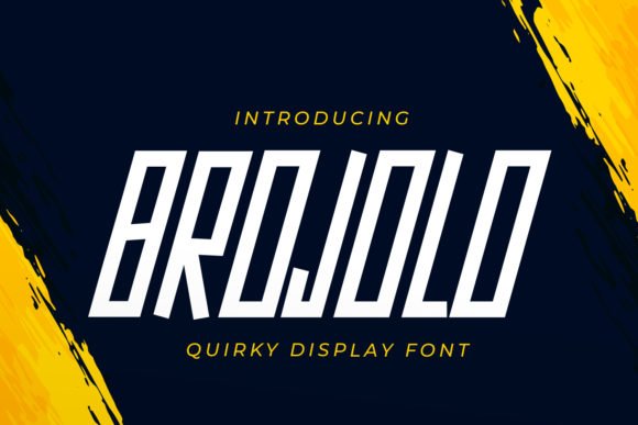 Brojolo Font - Featured Image