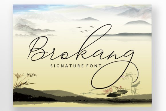 Brokang Font - Featured Image