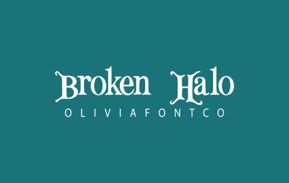 Broken Halo Font - Featured Image