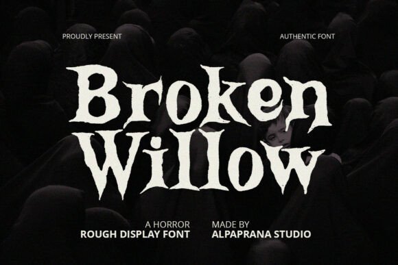 Broken Willow Font - Featured Image