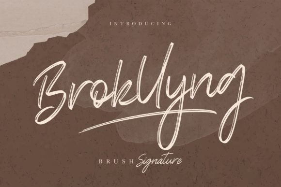 Brokllyng Font - Featured Image