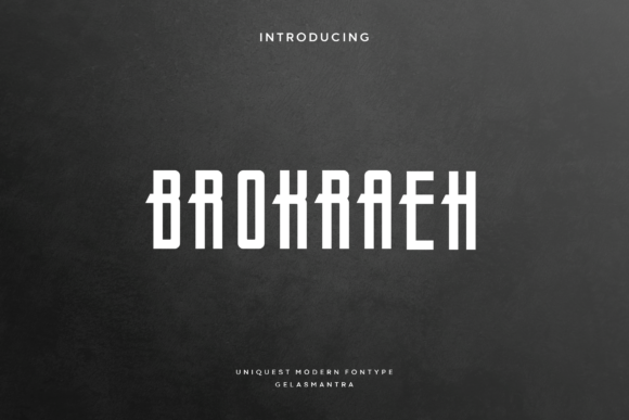 Brokraeh Font - Featured Image
