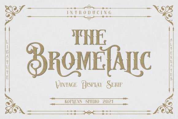 Brometalic Font - Featured Image