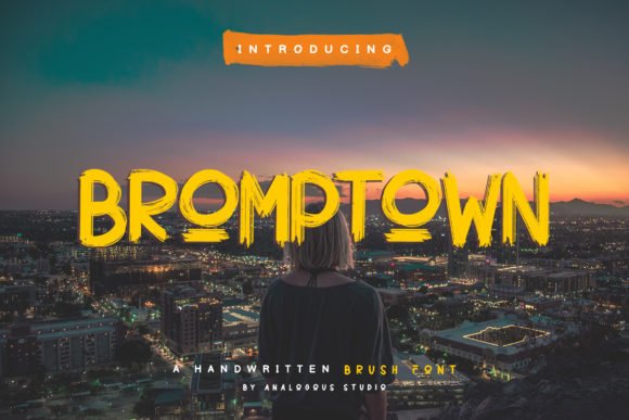 Bromptown Font - Featured Image