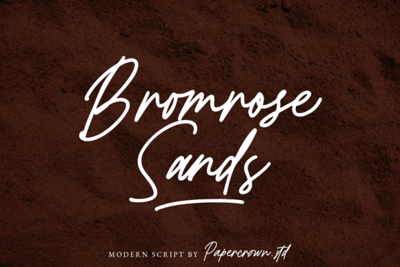 Bromrose Sands Font - Featured Image