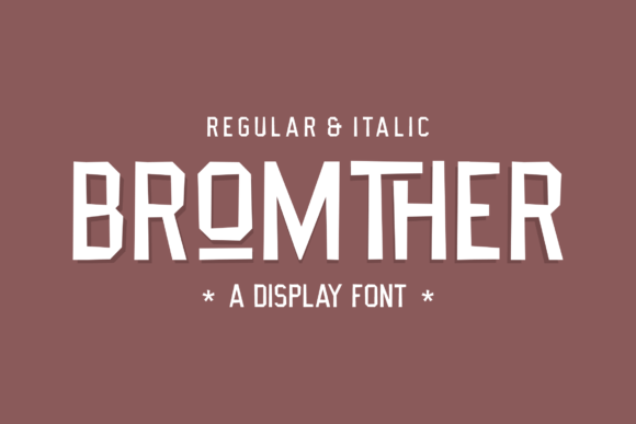 Bromther Font - Featured Image