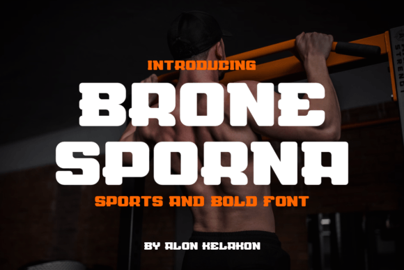 Brone Sporna Font - Featured Image