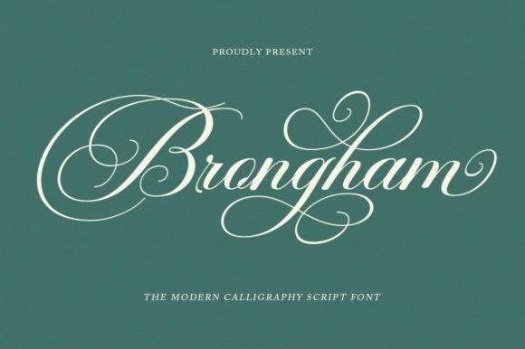 Brongham Font - Featured Image