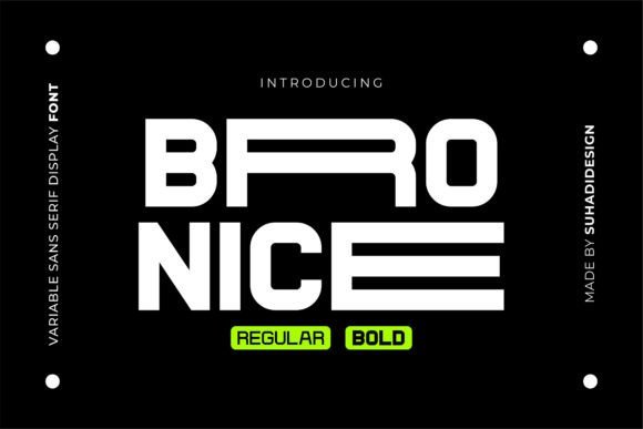 Bronice Font - Featured Image
