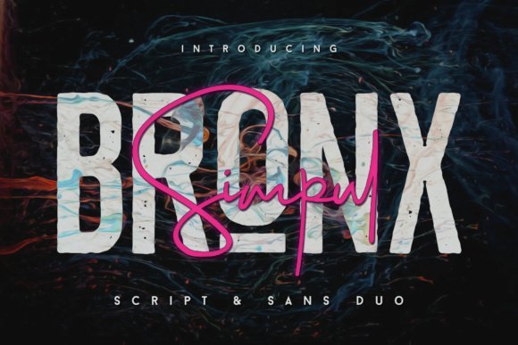 Bronx Simpul Duo Font - Featured Image