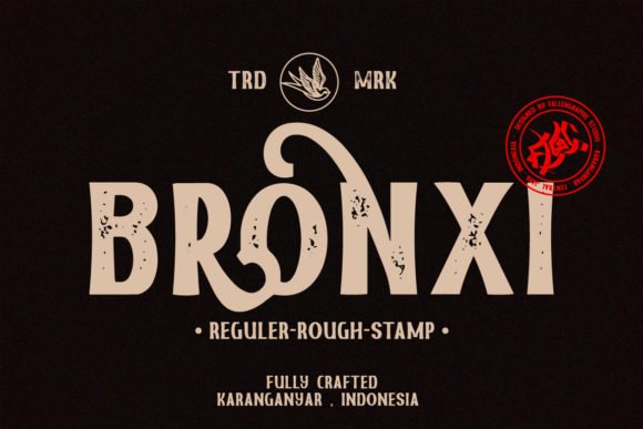 Bronxi Font - Featured Image