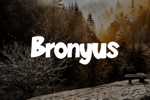 Bronyus Font - Featured Image