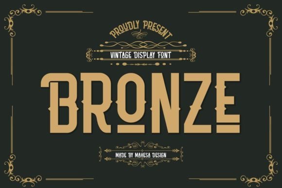 Bronze Font - Featured Image