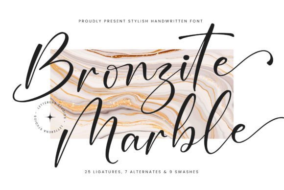 Bronzite Marble Font - Featured Image