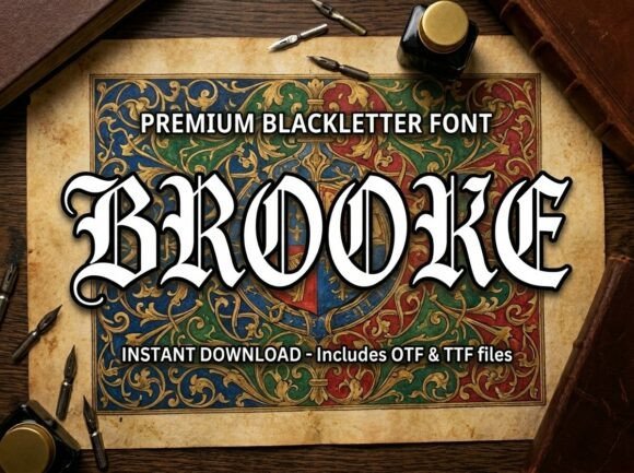 Brooke Font - Featured Image