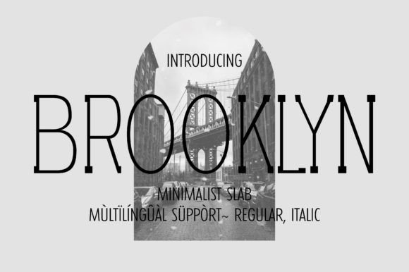 Brooklyn Font - Featured Image
