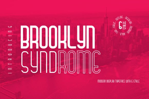 Brooklyn Syndrome Font - Featured Image