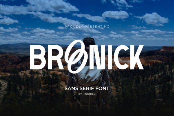 Broonick Font - Featured Image