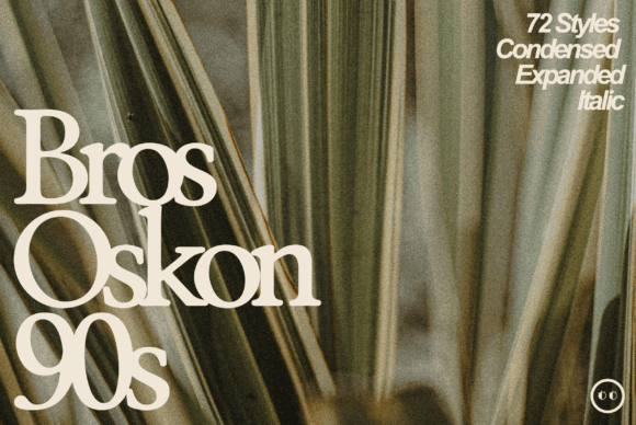 Bros Oskon 90s Font - Featured Image