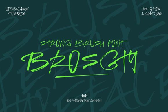 Brosgty Font - Featured Image