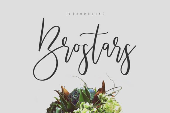 Brostars Font - Featured Image