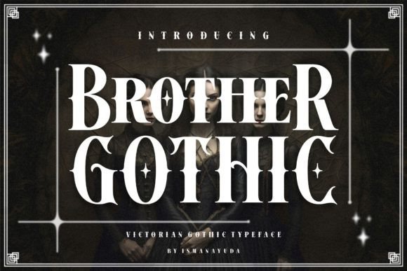 Brother Gothic Font - Featured Image