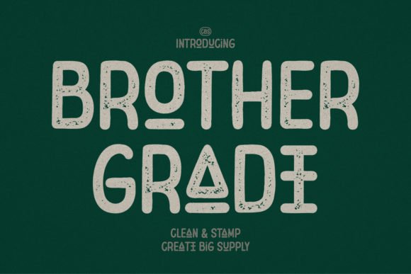 Brother Grade Font - Featured Image