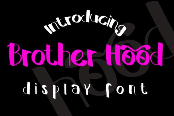 Brother Hood Font - Featured Image