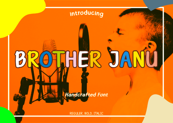 Brother Janu Font - Featured Image