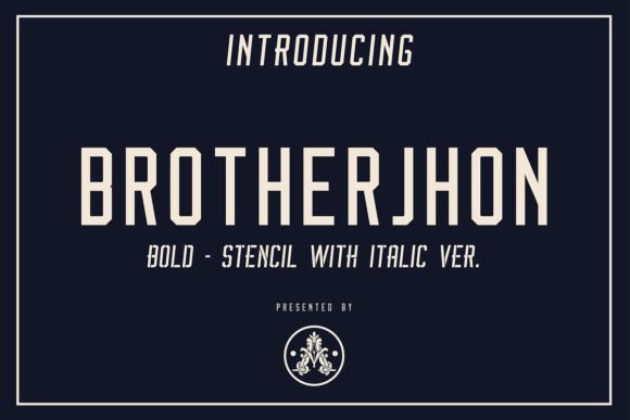 Brother Jhon Duo Font - Featured Image