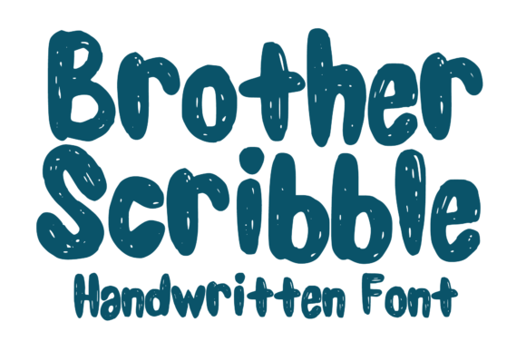Brother Scribble Font - Featured Image
