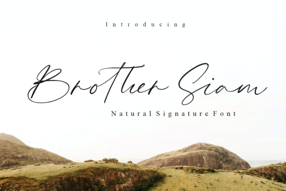Brother Siam Font - Featured Image