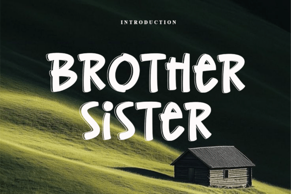 Brother Sister Font - Featured Image