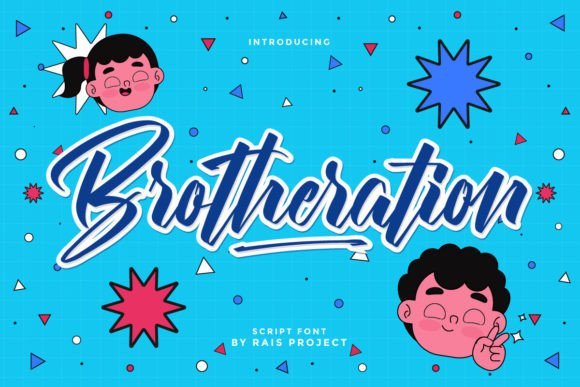 Brotheration Font - Featured Image