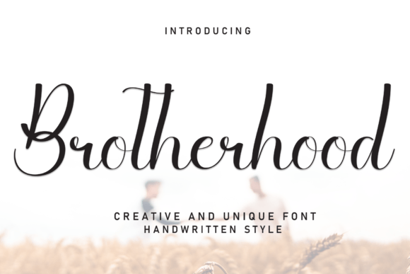 Brotherhood Font - Featured Image