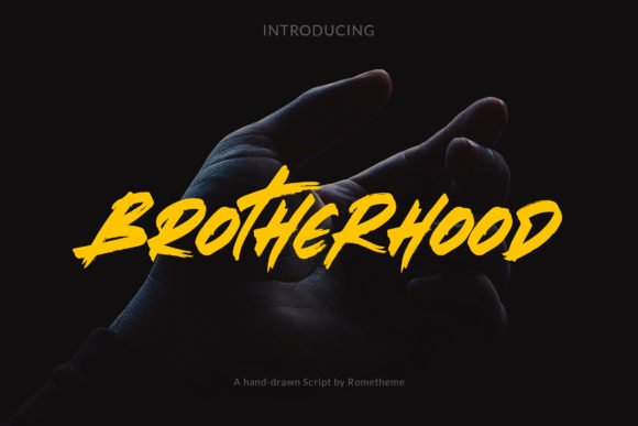 Brotherhood Font - Featured Image