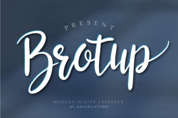 Brotup Font - Featured Image
