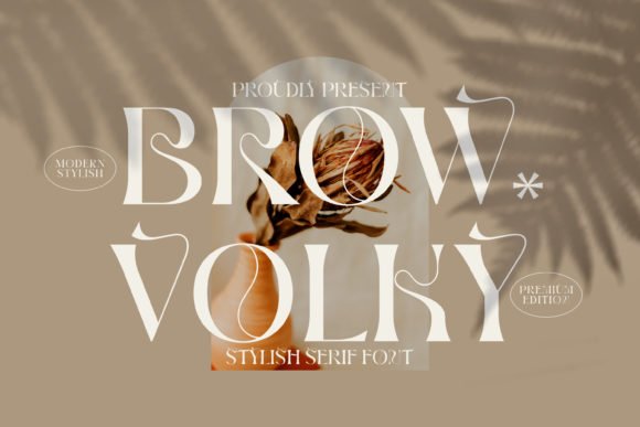 Brow Volky Font - Featured Image