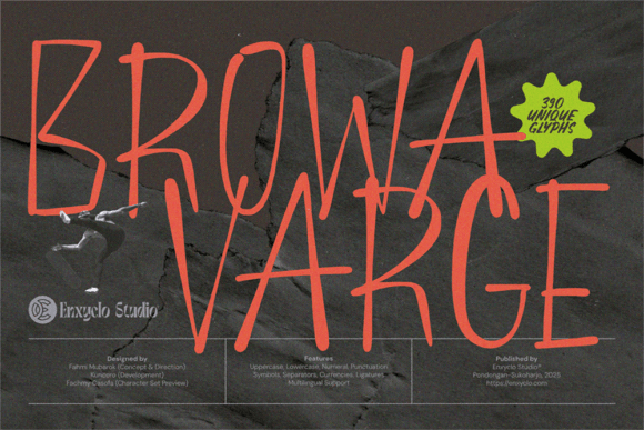 Browavarge Font - Featured Image