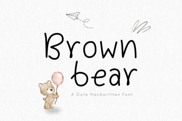 Brown Bear Font - Featured Image