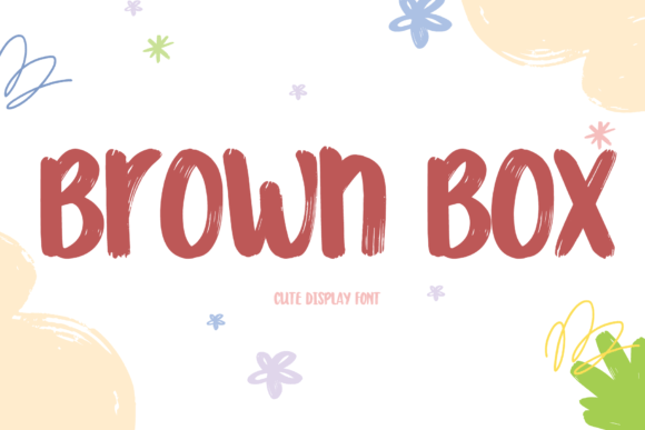 Brown Box Font - Featured Image
