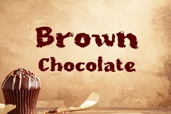 Brown Chocolate Font - Featured Image