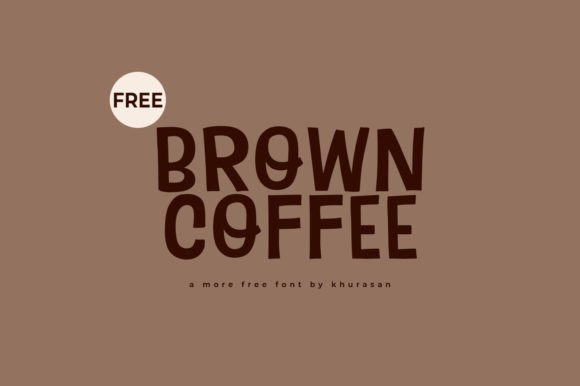 Brown Coffee Font - Featured Image
