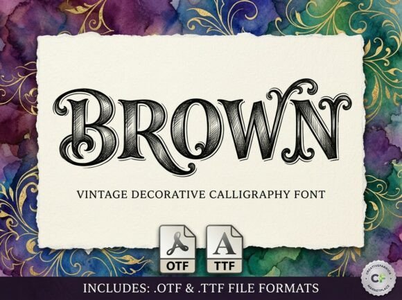 Brown Font - Featured Image