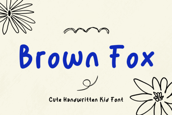 Brown Fox Font - Featured Image