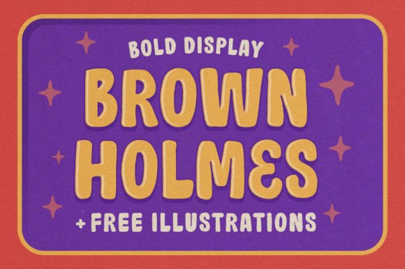 Brown Holmes Font - Featured Image