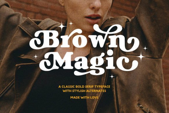 Brown Magic Font - Featured Image