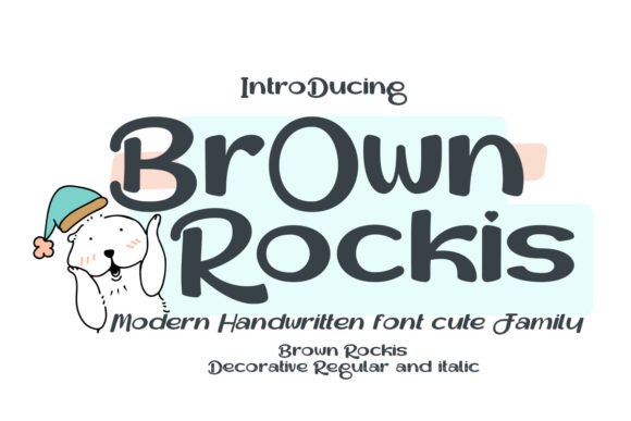 Brown Rockis Font - Featured Image