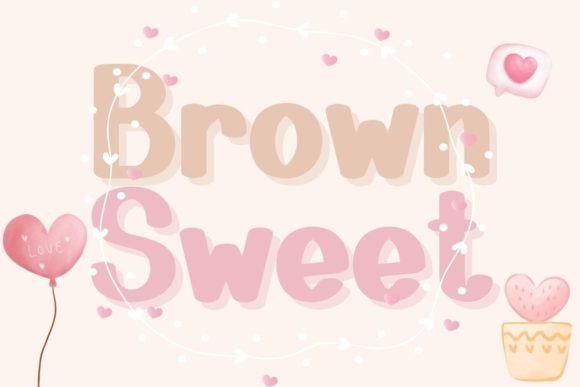 Brown Sweet Font - Featured Image